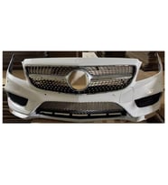 Mercedes-Benz CLS W218 2015- Ön Tampon AMG Set (Beyaz Bo+Panjur)