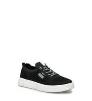 Lumberjack Passano Comfort Taban Triko Erkek Sneaker (Siyah)
