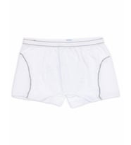 TUTKU 0133 ERKEK ÇOCUK LİKRALI BOXER 6 Adet  (Beyaz)