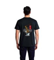 Ramen Severlerin Kulübü Baskılı Erkek Tişört