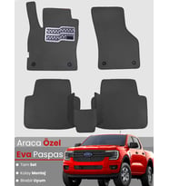 FORD RANGER (2022-2024) Uyumlu EVA Paspas Tam Set–Araca Özel,Su Geçirmez,Kolay Montaj