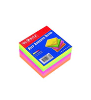 Globox Yapışkanlı Not Kağıdı 75x75 400 Yaprak Neon Renkler