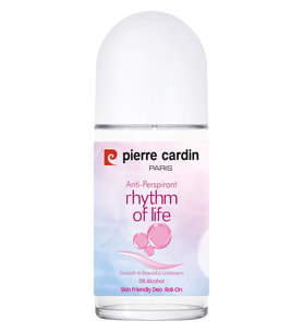 Pierre Cardin Roll-on Kadın Deodorant Ter Kokusu Önleyici Leke Bırakmayan 48 Saat Anti-perspirant Koruma-Rythm Of Life-Hayatın Ritmi-50 ml