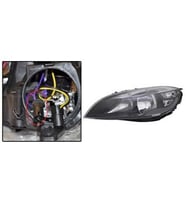 VOLVO V40 ÖN FAR ELEKTRİKLİ MOTORLU SİNYALİ KABLOLU SOL 12- VOL1040041