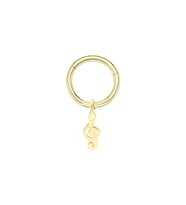 Altın Müzikal Halka Piercing