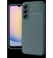 Galaxy A17 5G Auto Focus Karbon Kapak - Koyu Yeşil