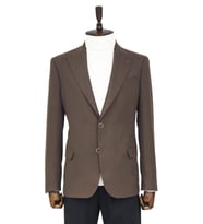 Desensiz Slim Fit Spor Kahverengi Erkek Ceket - Wessi