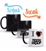 Teen Wolf Sihirli Kupa Bardak Porselen