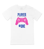 Pembe Player One  Tişört