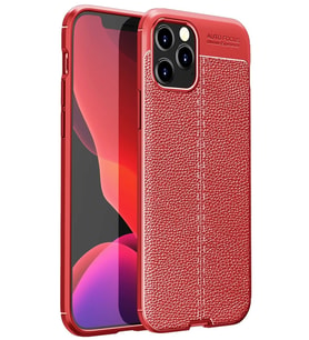 iPhone 12 Pro Kılıf Auto Focus Kapak - Kırmızı