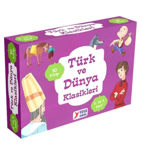 3. ve 4. Sınıflar için Türk ve Dünya Klasikleri (10 Kitap)