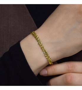 Başak Bileklik (Gold)