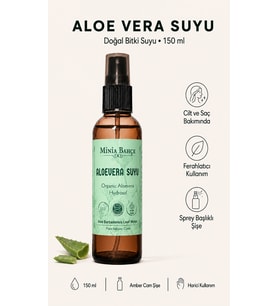 Aloe Vera Suyu – 150 ml Saf ve Katkısız Bitkisel Hidrosol