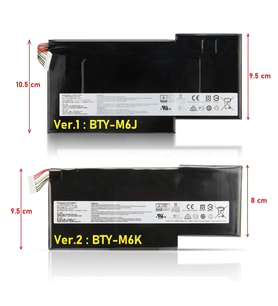 MSI MS-16K4 Batarya Pil RETRO V1