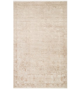 Makine Kaymaz Yıkanabilir Krem Eskitme Viskon Salon Halısı Mutfak Halısı Koridor Halısı Yolluk ivory