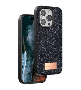 Iphone 14 Bright Simli Kapak - Siyah