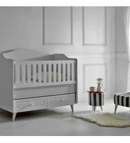 Belis Belis Siena 2 Çekmeceli 70X130 Beşik Beyaz
