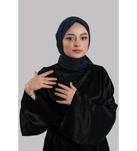 Laci Düz Klasik Eşarp İtalyan Dikişli Pamuk Caz Sade 202210_02