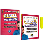 Gerçel Matematik DGS KPSS ALES Video Ders Ve Soru Kitabı Kr Akademi Yayınları