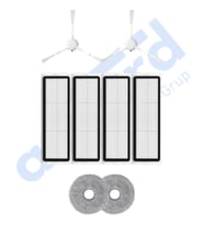 XİAOMİ S10+ , S20+ , X10+ , X20+ Uyumlu 2 Yan Fırça 4 Filtre 2 Mop PKT-iasgf0000818