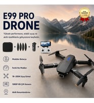 E99 PRO Yarış Drone ile 1080P HD Çift Kamera Profesyonel Uzun Mesafe Mini Uzaktan Kumandalı Uygulama