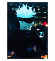 Copie De Gojo Satoru Tablo Ahşap Poster Dekoratif