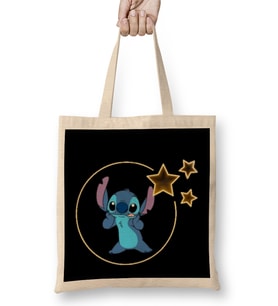Star Stitc Stitch Bez Çanta Uzun Saplı
