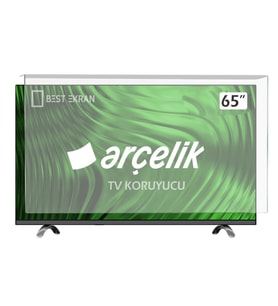 Arçelik 65" inç Tv Ekran Koruyucu 7-8-9 serisi 4k Qled Oled uhd imperium android google Smart tv uyumlu