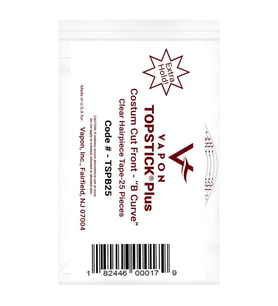 Vapon Tape TOPSTICK Plus Protez Saç Bandı "A" Oval (2,0cm x 7,5cm) 25 Adet