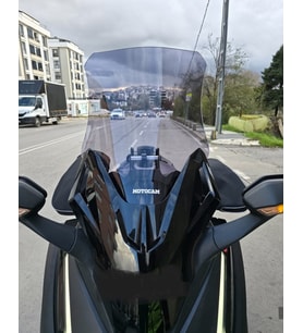 MOTOCAM Honda Forza 250 Ön Cam 2021-2026 Model 60cm Füme Renkli 4mm UZUN
