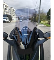 MOTOCAM Honda Forza 250 Ön Cam 2021-2026 Model 60cm Füme Renkli 4mm UZUN