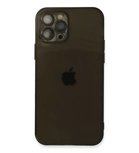 iPhone 12 Pro Kılıf Fly Lens Silikon - Siyah