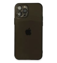 iPhone 12 Pro Kılıf Fly Lens Silikon - Siyah