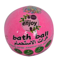 Pembe Düşler El Yapımı Banyo Küvet Topu Sabunu Pembe 90-120 Gr