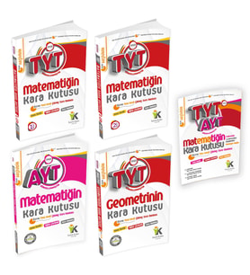 YKS-TYT- AYT Matematik ve Geometrinin Kara Kutusu ALTIN PAKET SET Konu Ö.Dijital (Beyaz)