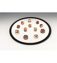 AYNALI TEŞHİR STANDI 60 CM -YUVARLAK