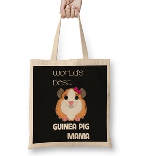 World Best's Guinea Pig Mama Bez Çanta Uzun Saplı