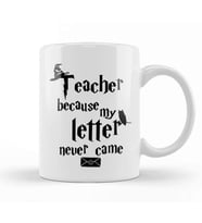 Teacher Because My Letter Never Came Kupa Bardak Porselen