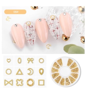 Metal Nail Art Tırnak süsü (F693-8)