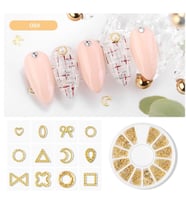 Metal Nail Art Tırnak süsü (F693-8)