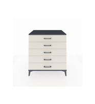 Kronos Şifonyer 5 Çekmeceli 88x59x96 Antrasit-Aytaşı