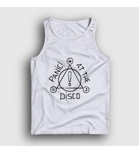 Presmono Unisex Beyaz Logo V2 Panic! at the Disco Atlet 72867tt (Beyaz)