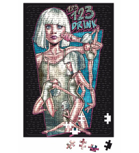 Music Sia 1 2 3 Drink Puzzle 240 Parça Yapboz