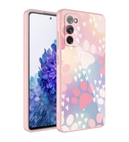 Lexroo Galaxy S20 FE Kılıf Kamera Korumalı Desenli Sert Silikon Epoksi Kılıf - NO4
