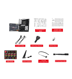 MSI MAG X870E GAMING MAX WIFI7 DDR5 HDMI-DP PCIE 5.0 AM5 ATX
