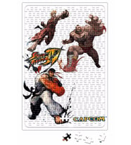 Street Fighter 01 Puzzle 240 Parça Yapboz