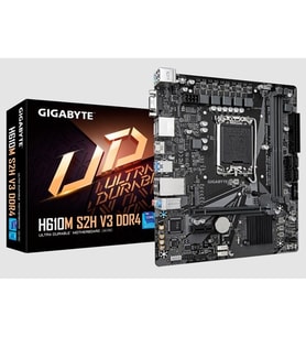 GIGABYTE H610M-S2H v3 DDR4 HDMI DP PCIe 16X v4.0 1700p mATX