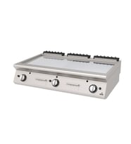 Atalay AGI-1273 ND CR Izgara Setüstü Yarı Oluklu Yarı Düz Krom 1200x730x300 mm Lpg/Ng