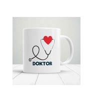 Kişiye Özel Doktor Steteskop Baskılı Kupa
