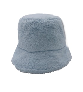 Kadın Kışlık Peluş Yumuşak Balıkçı Bucket Şapka Batik (Beyaz)